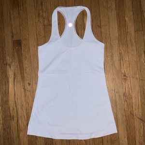 Lululemon Cool Racerback Tank Reversible, White